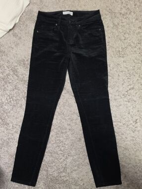 LOFT Black Skinny Corduroy Jeans